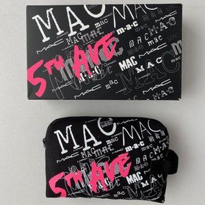 MAC 5th  Avenue Style Voyager Cotton Makeup Bag